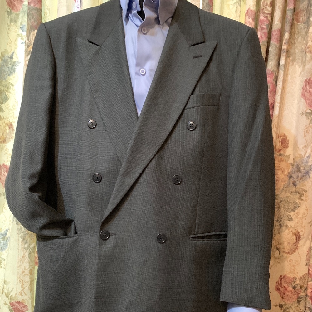 Mani Italian Suit Gray 44R